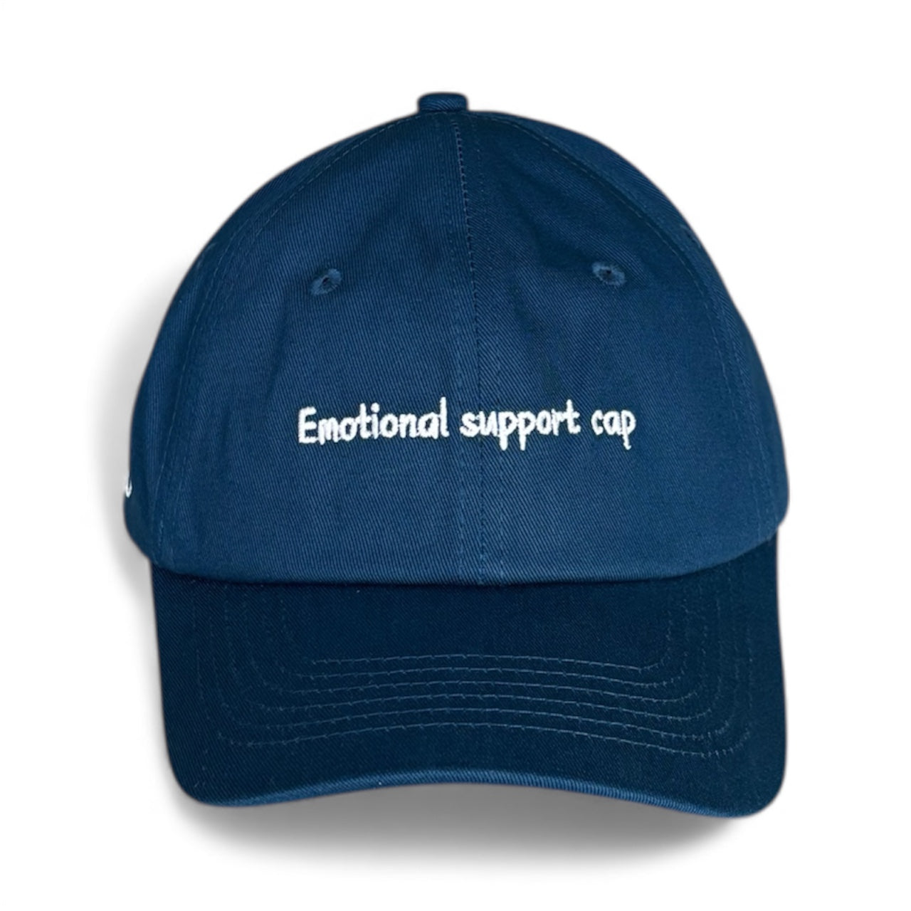 "Emotional support cap" Adjustable Unisex Slogan Baseball Cap (available in 2 colours)