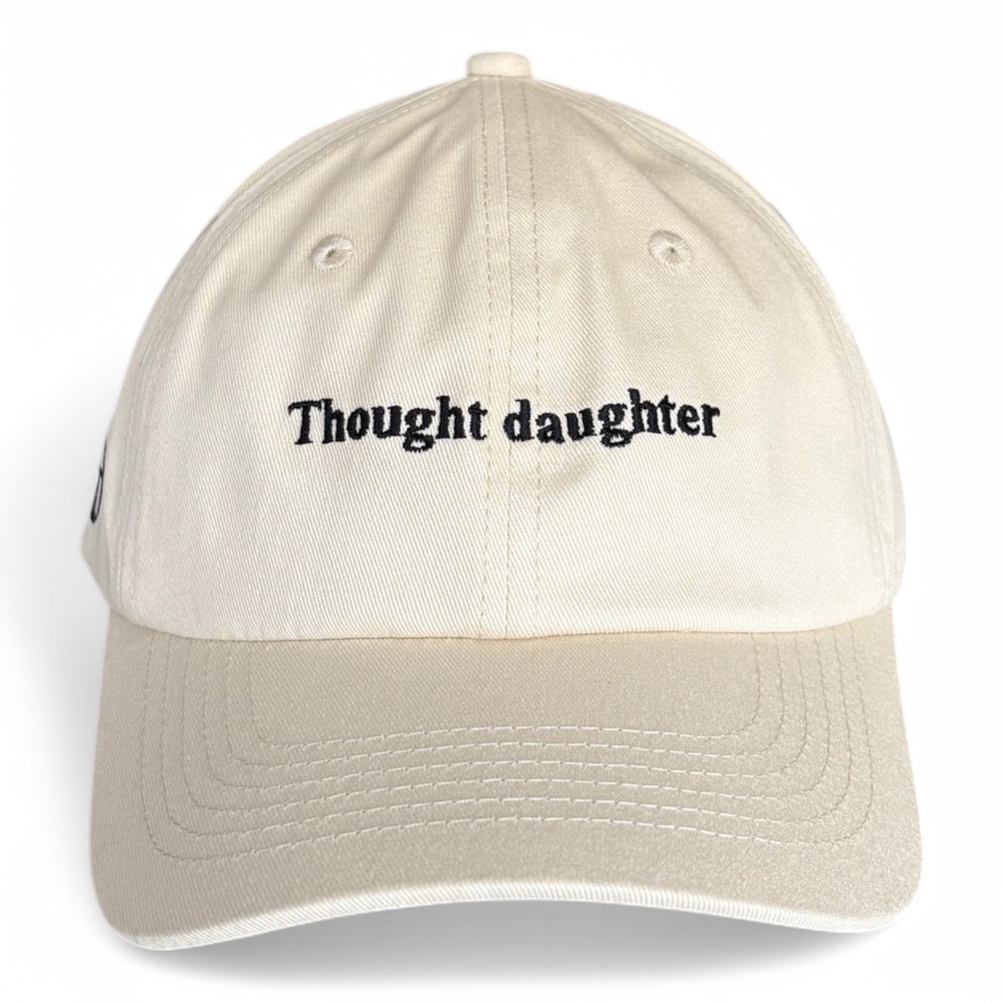 "Thought daughter" Adjustable Unisex Slogan Baseball Cap (available in 3 colours)