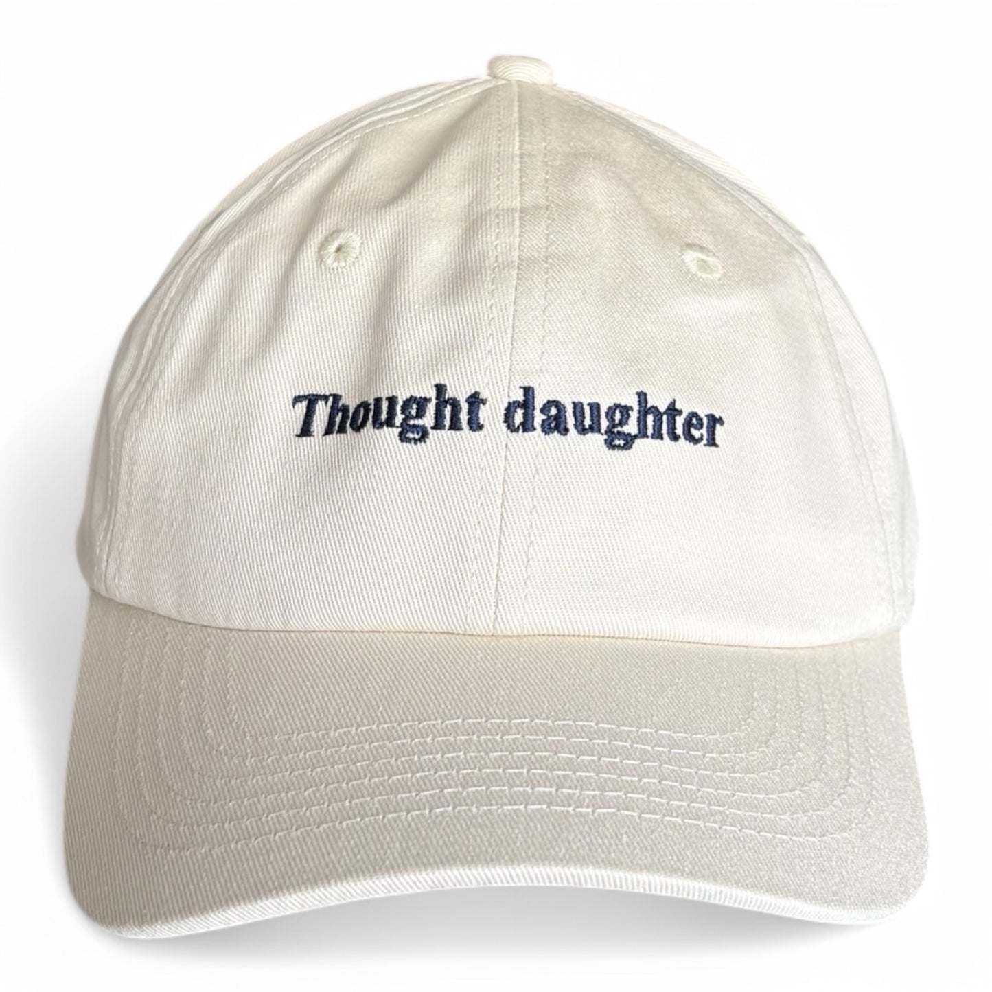 "Thought daughter" Adjustable Unisex Slogan Baseball Cap (available in 3 colours)