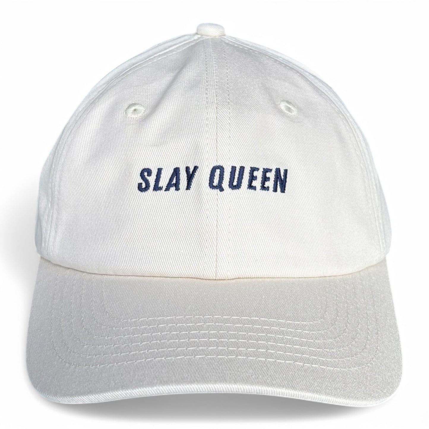 "Slay queen" Adjustable Unisex Slogan Baseball Cap (available in 3 colours)