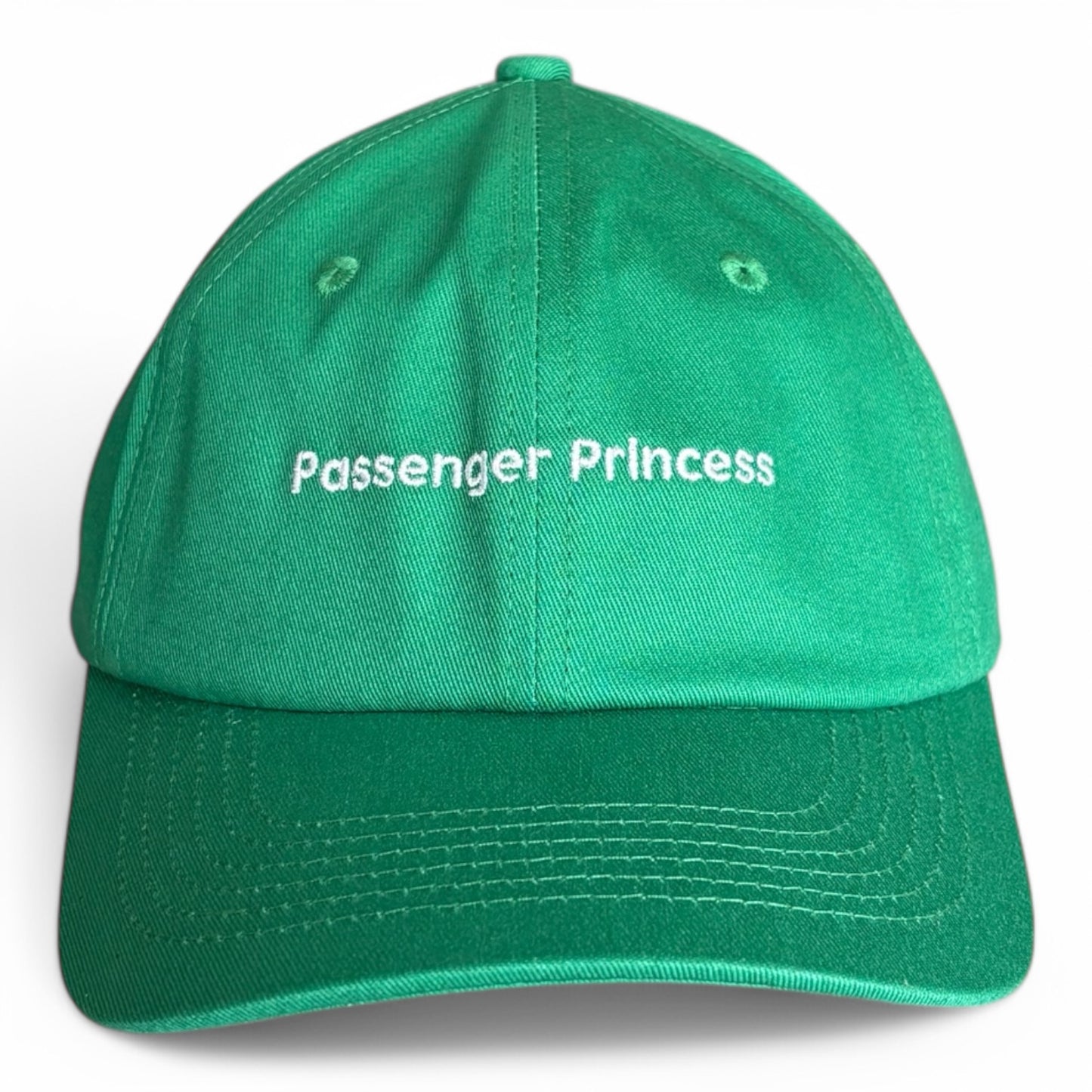 "Passenger Princess" Adjustable Unisex Slogan Baseball Cap (available in 3 colours)