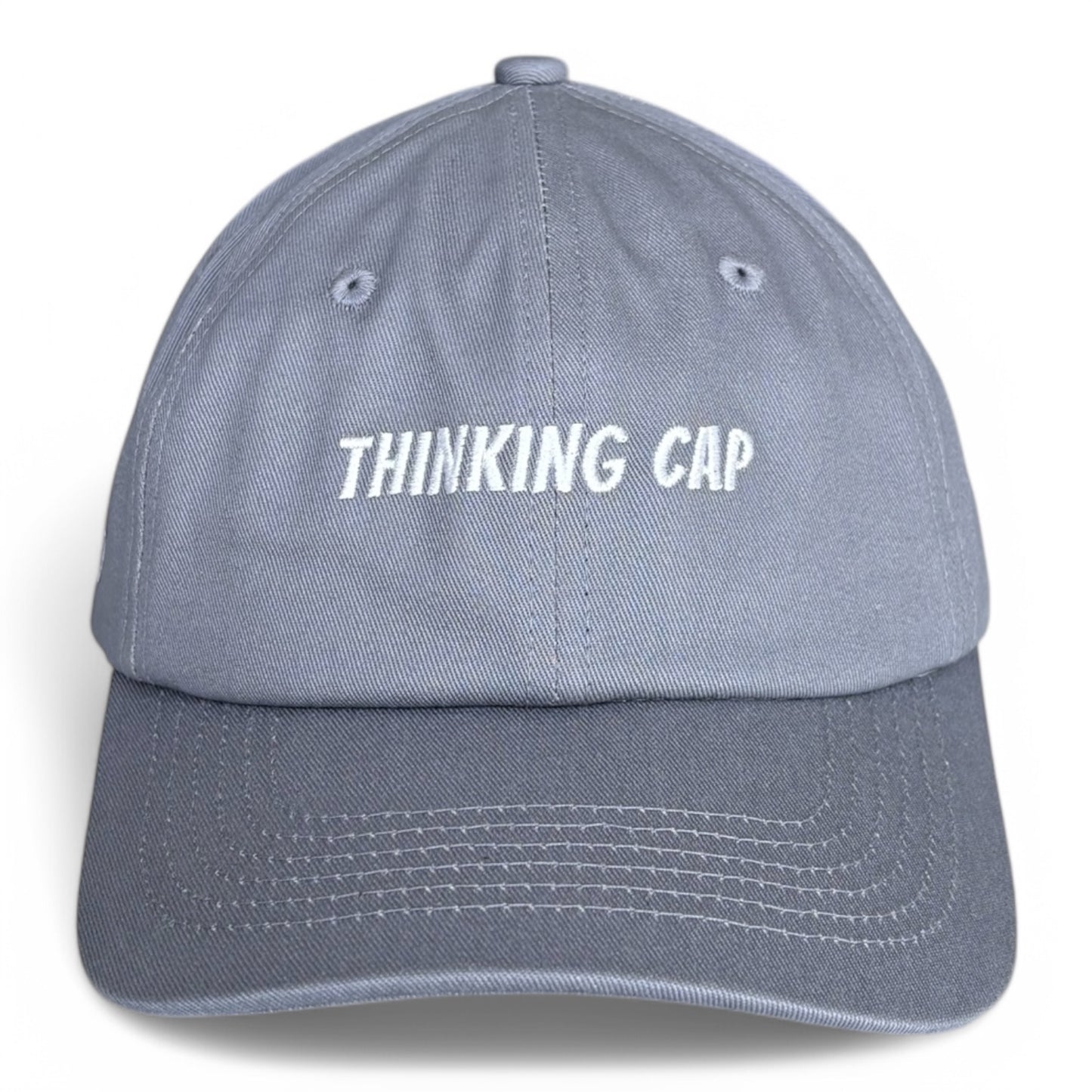 "Thinking cap" Adjustable Unisex Slogan Baseball Cap (available in 3 colours)