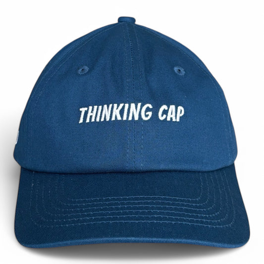 "Thinking cap" Adjustable Unisex Slogan Baseball Cap (available in 3 colours)