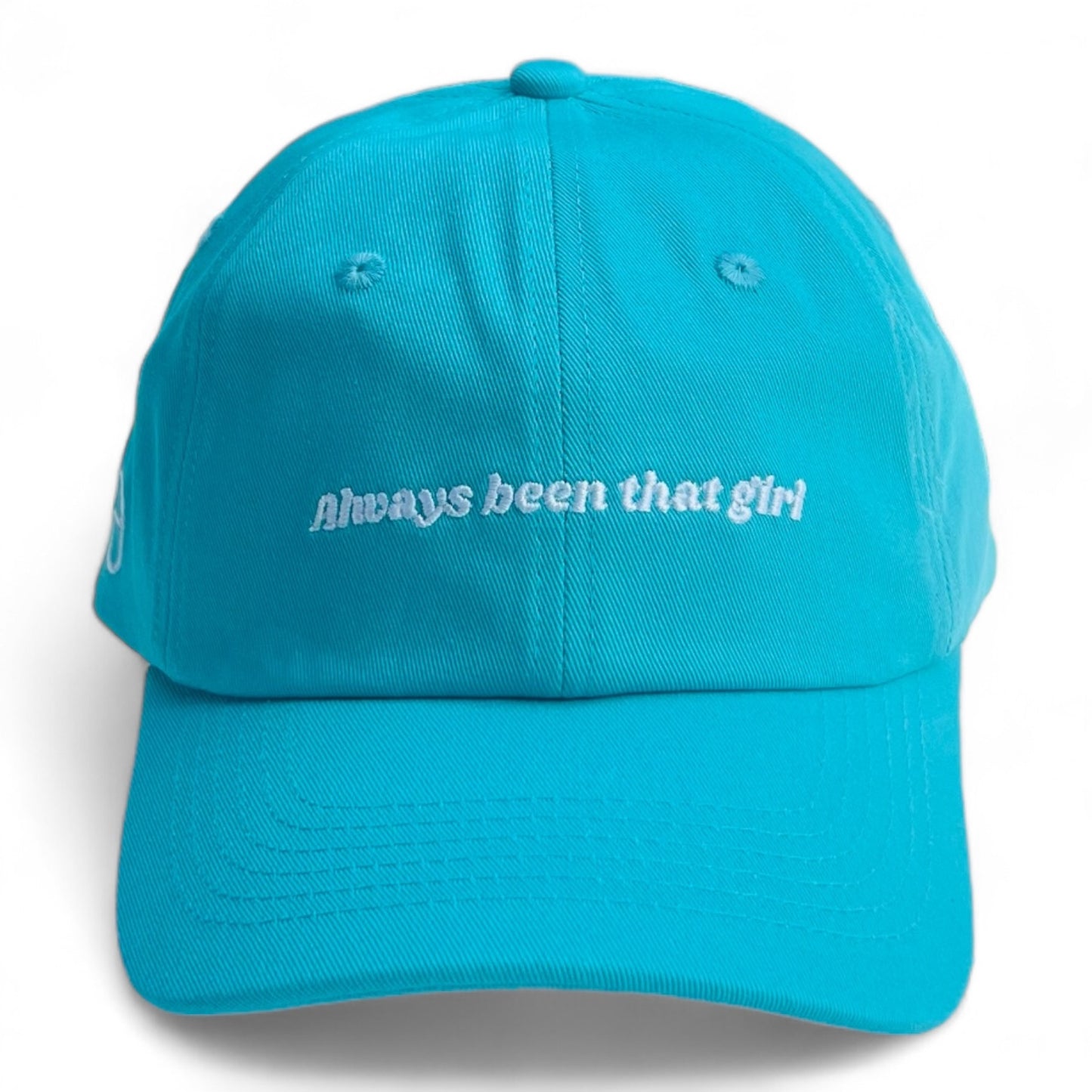 "Always been that girl" Adjustable Unisex Baseball Cap (available in 5 colours)