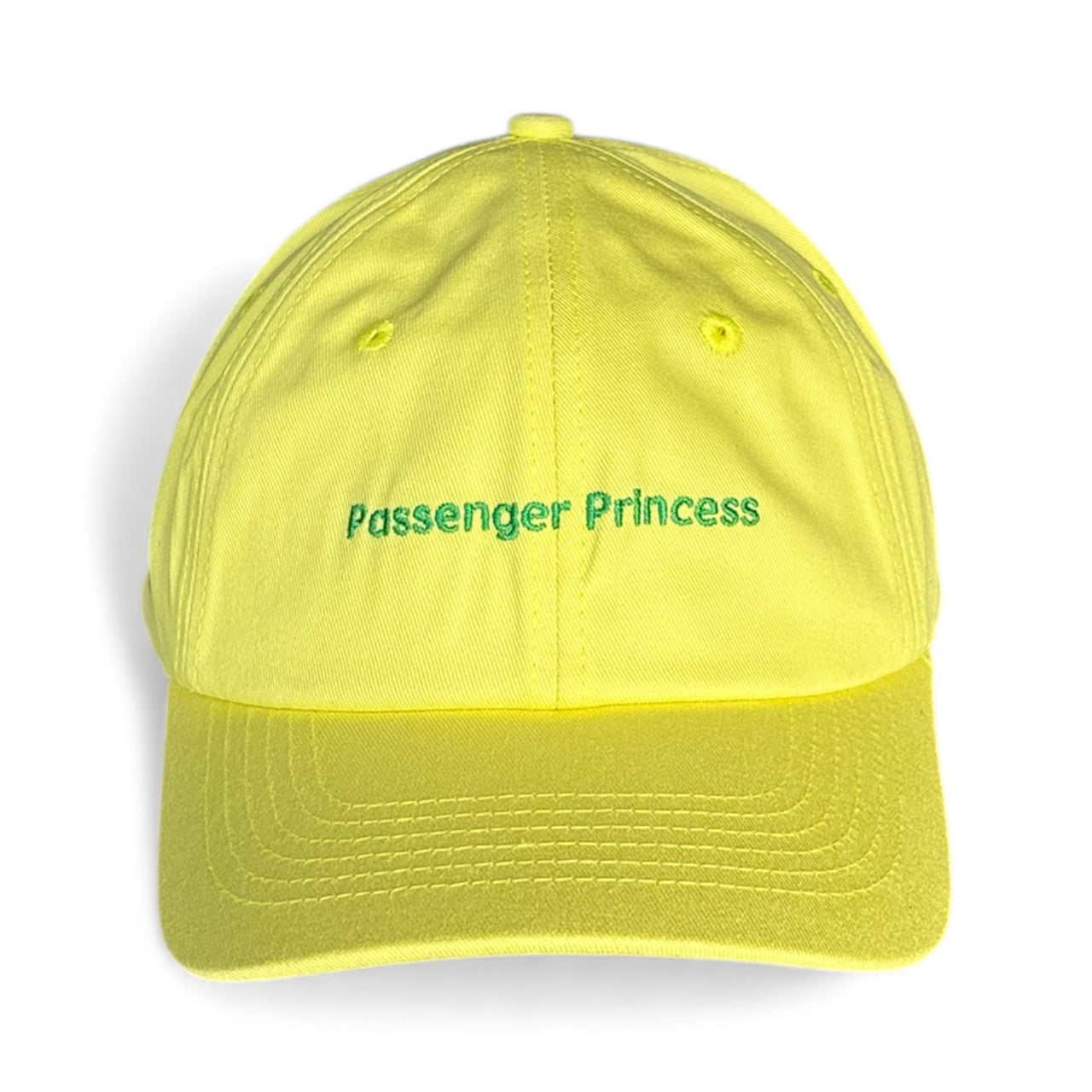 "Passenger Princess" Adjustable Unisex Slogan Baseball Cap (available in 7 colours)