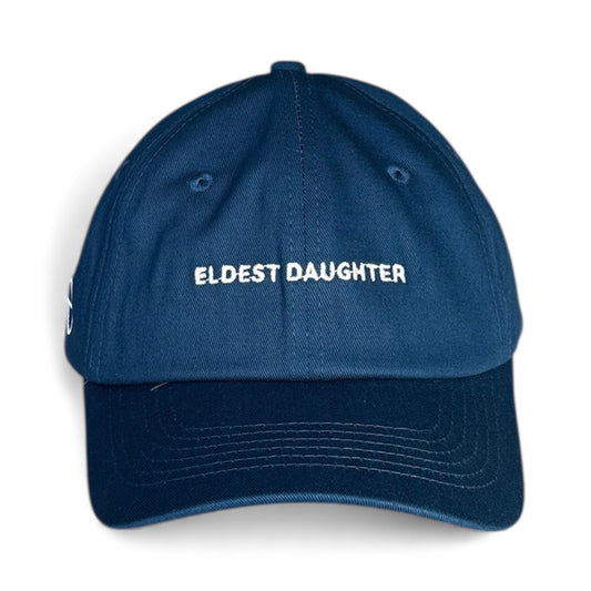 "Eldest daughter" Adjustable Unisex Slogan Baseball Cap (available in 2 colours)