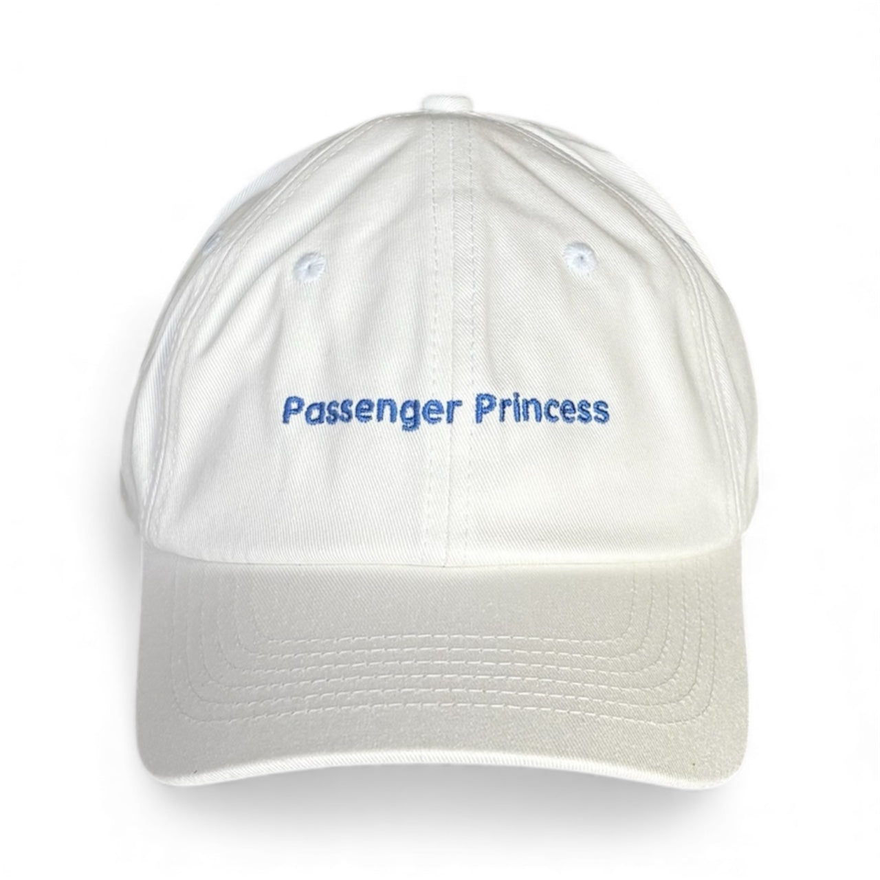 "Passenger Princess" Adjustable Unisex Slogan Baseball Cap (available in 7 colours)