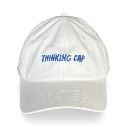 "Thinking cap" Adjustable Unisex Slogan Baseball Cap (available in 7 colours)