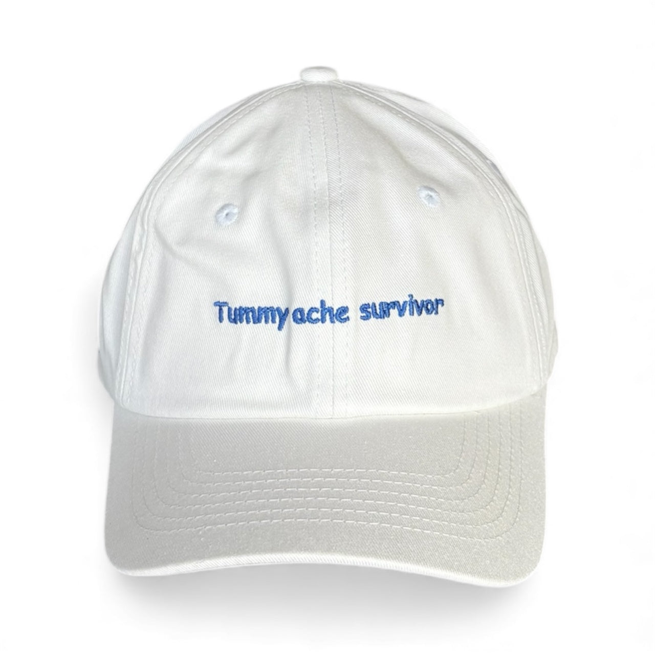 "Tummy ache survivor" Adjustable Unisex Slogan Baseball Cap (available in 7 colours)