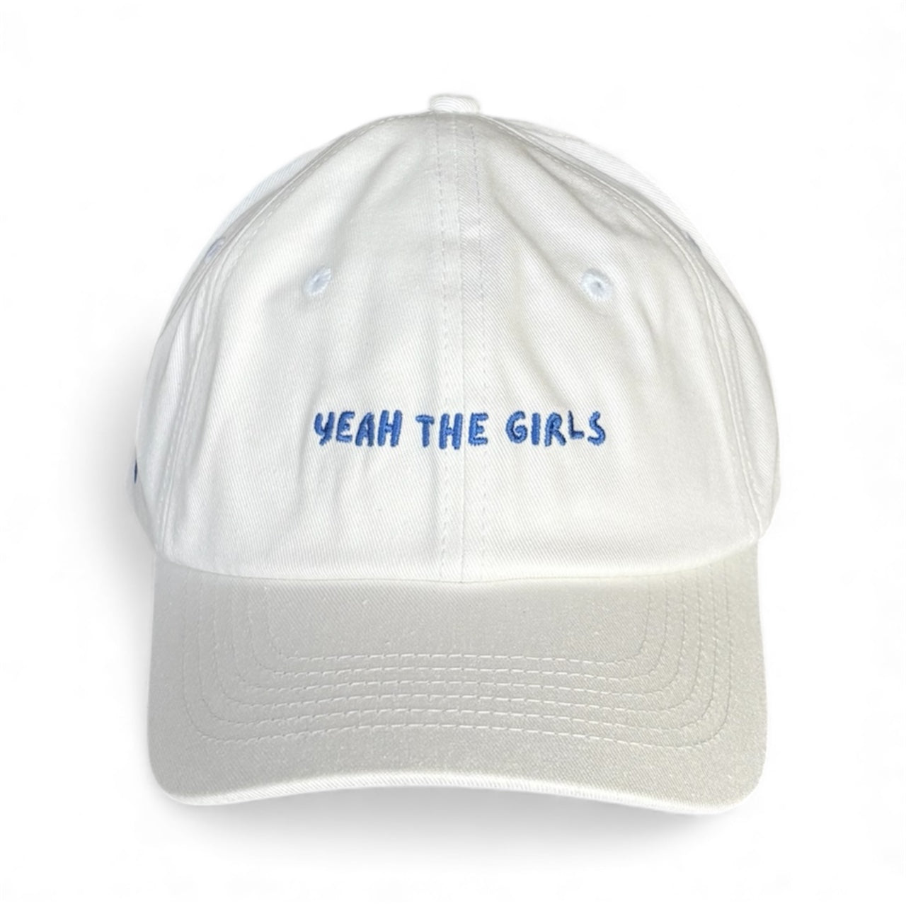 "Yeah the girls" Adjustable Unisex Slogan Baseball Cap (available in 7 colours)