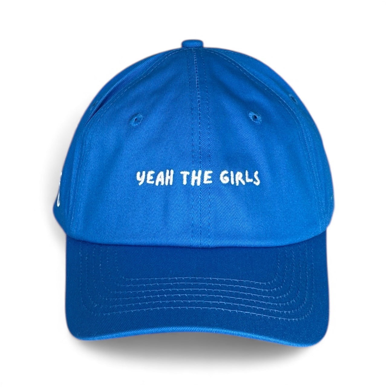 "Yeah the girls" Adjustable Unisex Slogan Baseball Cap (available in 7 colours)