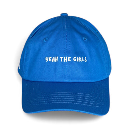 "Yeah the girls" Adjustable Unisex Slogan Baseball Cap (available in 7 colours)