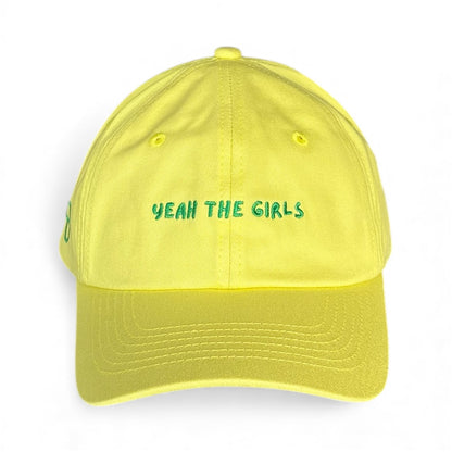 "Yeah the girls" Adjustable Unisex Slogan Baseball Cap (available in 7 colours)
