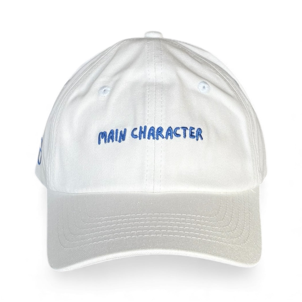 "Main character" Adjustable Unisex Slogan Baseball Cap (available in 2 colours)