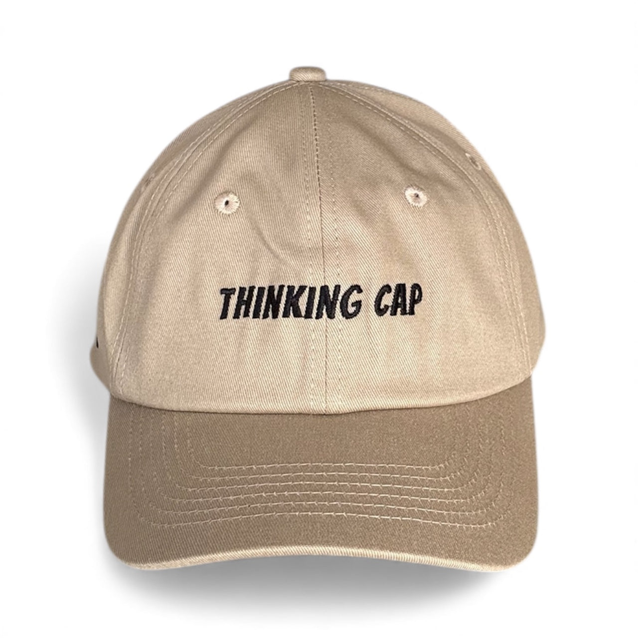 "Thinking cap" Adjustable Unisex Slogan Baseball Cap (available in 7 colours)