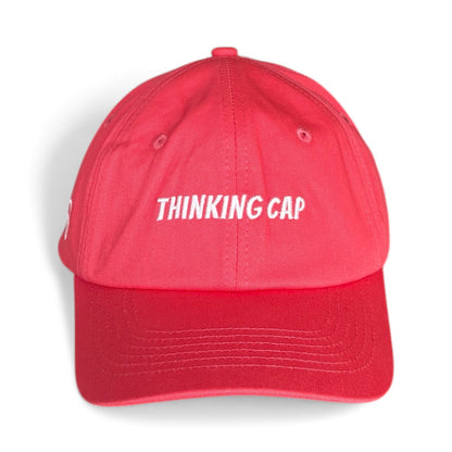 "Thinking cap" Adjustable Unisex Slogan Baseball Cap (available in 7 colours)